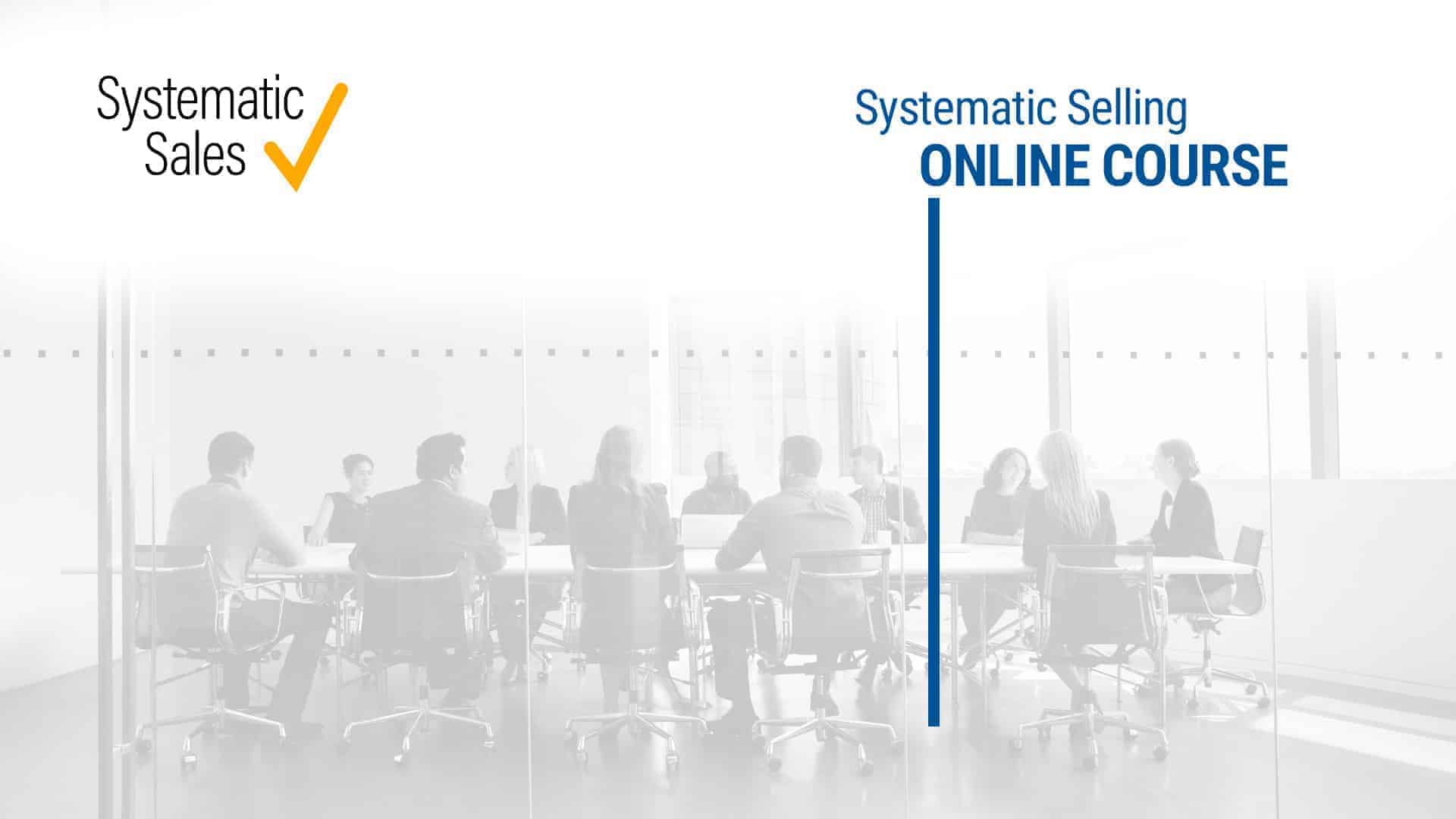 Systematic Selling Online Course & Game MO Asia Sales Region